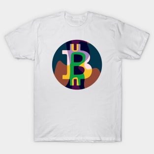 Colorful BTC T-Shirt